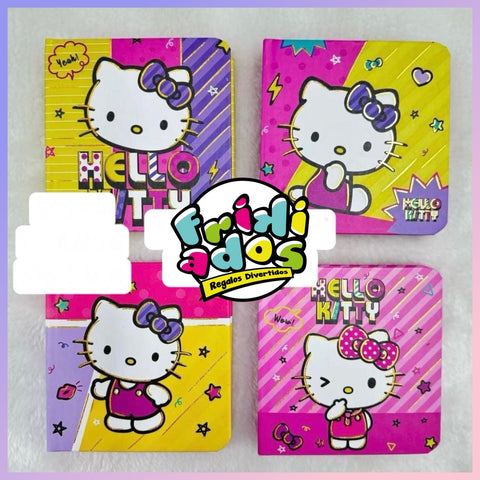 Mini Libreta “Hello Kitty”. 11x10Cms