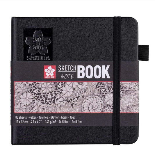 Sketchbook (12x12cms) hoja blanco crema - Sakura