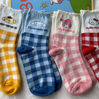 Calcetín Largo “Sanrio”. Talla Standard 34-40