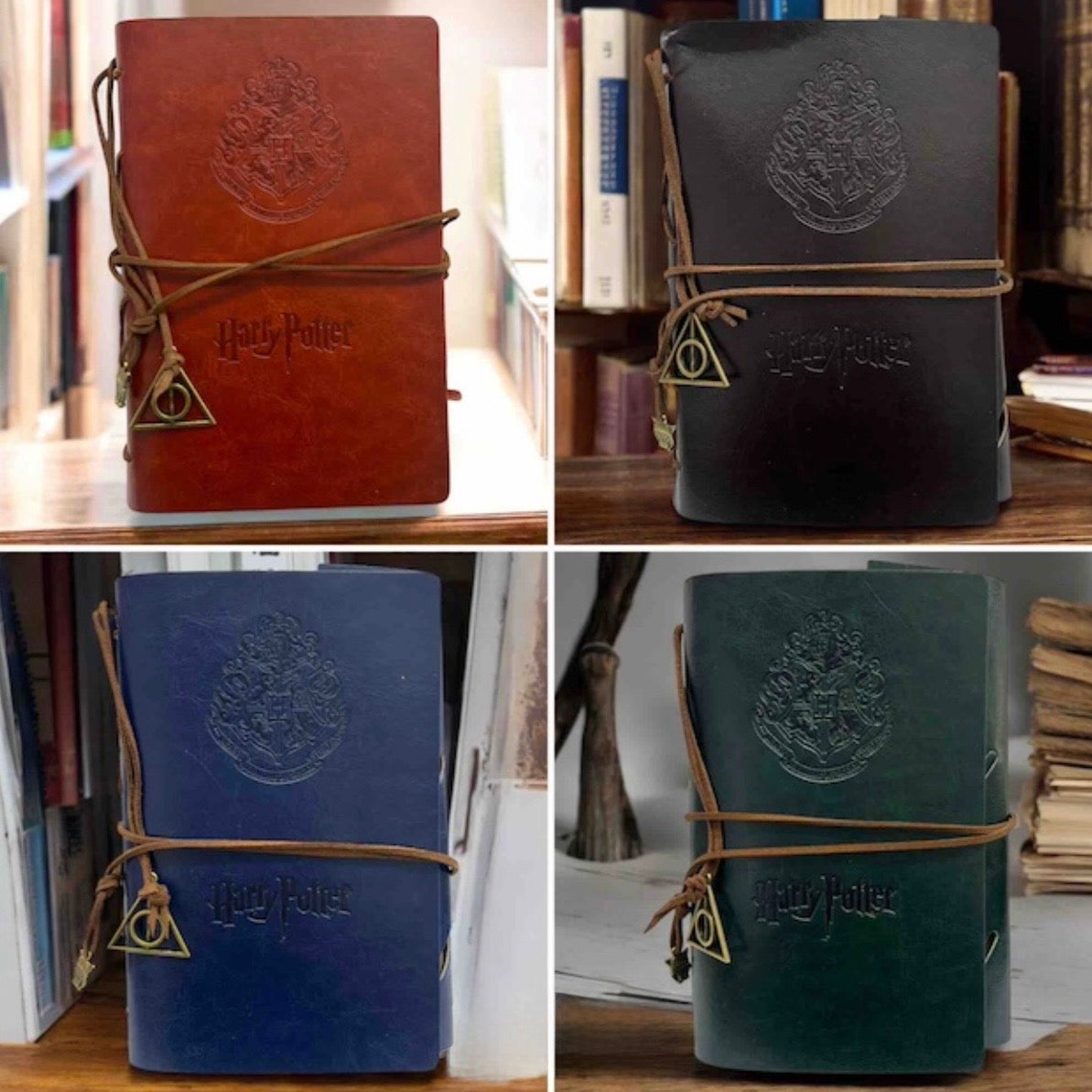 Libreta Cuerina “Harry Potter”