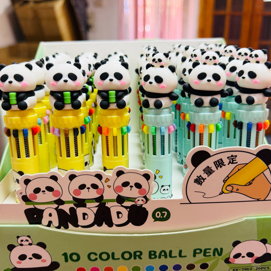 Lápiz 10 colores “Panda”