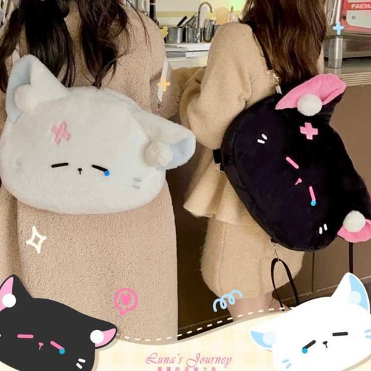 Mochila-Bolso “Gatito”. 45x30cms