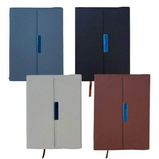 Libreta Cuerina Hojas Cuadriculadas. Tamaño A5