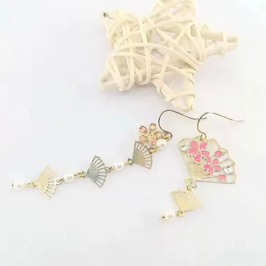 Aros “Abanico Sakura”