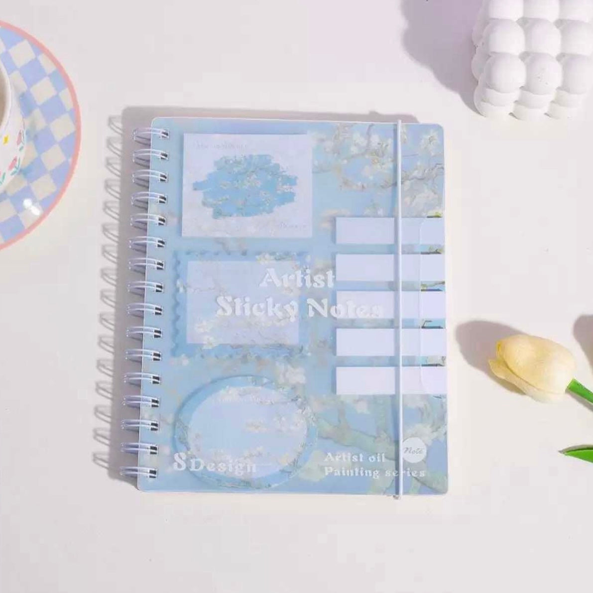 Libreta + Post it. 21x17cms (100u)
