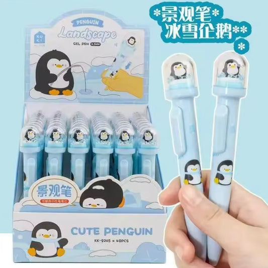 Lápiz “Pingüino”. Tinta negra