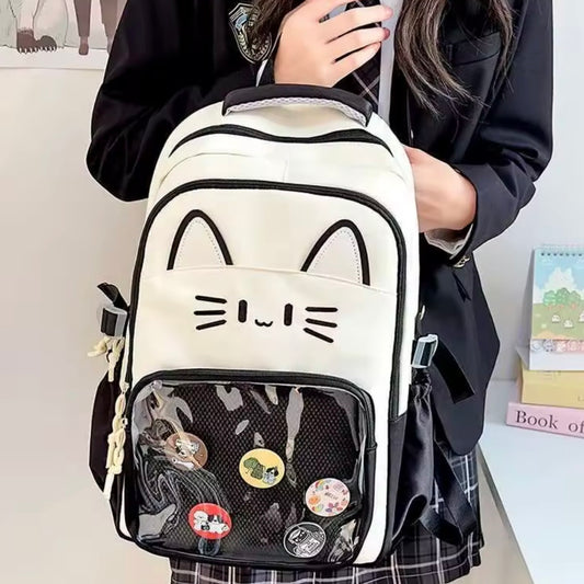 Mochila Impermeable “Gatito”. 44x32x13