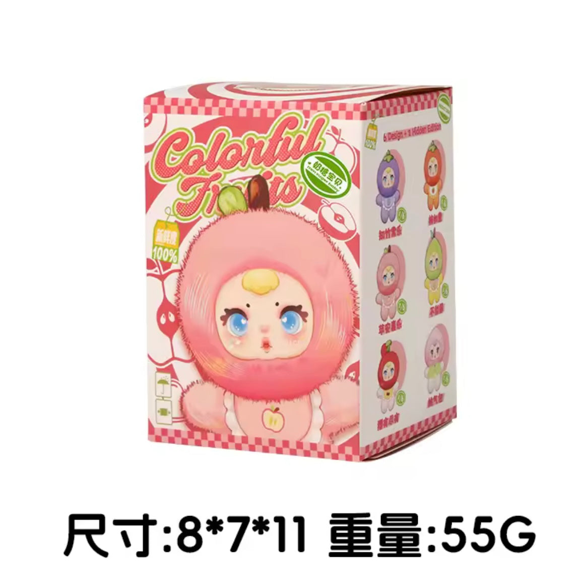 Blind Box Sorpresa “Nommi Fruits”. Llavero