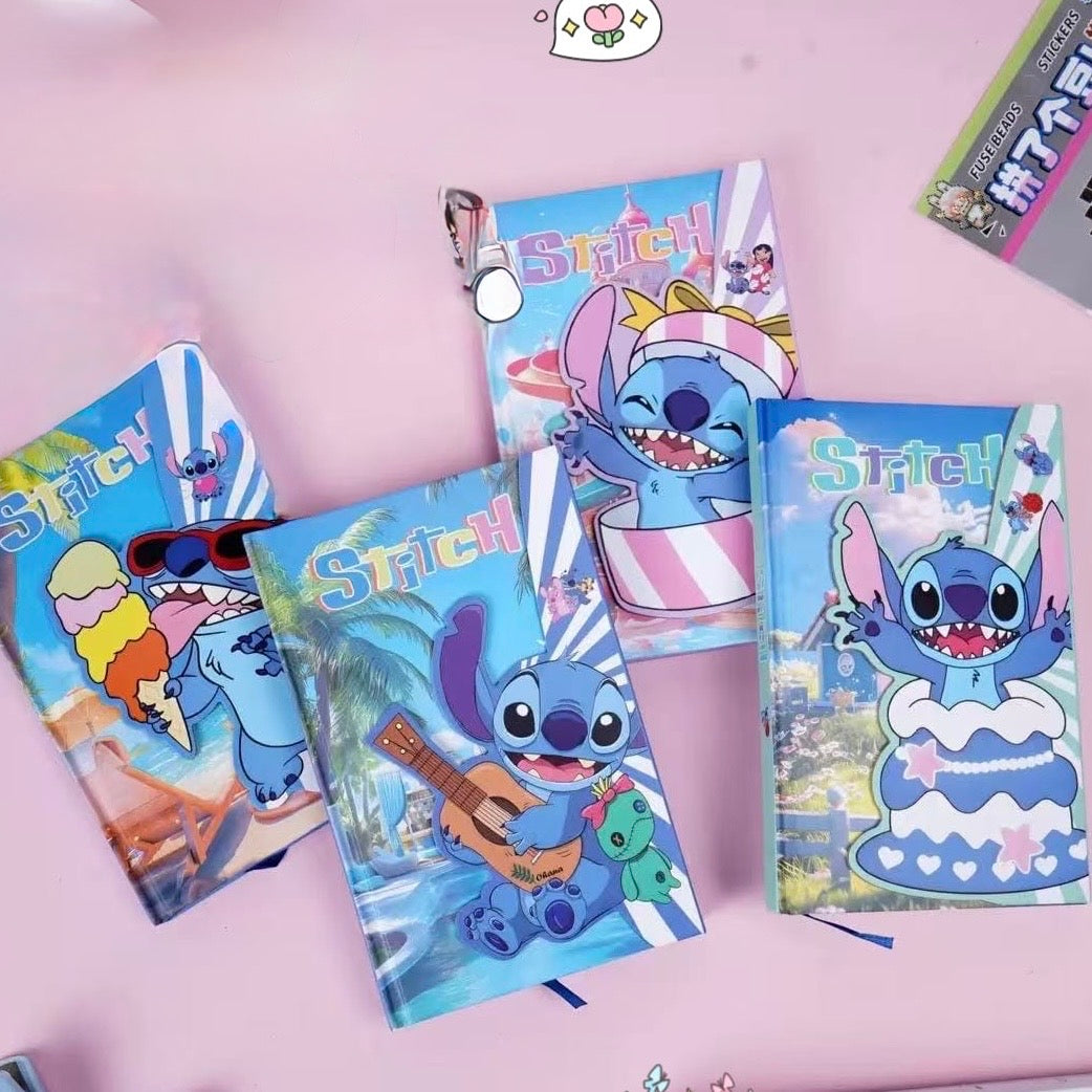 Libreta Tapa Dura “Stitch”