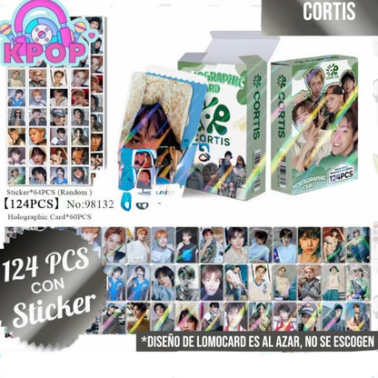 Set 124 PCS “Cortis”. 64 Photocards + 60 Mini Stickers.