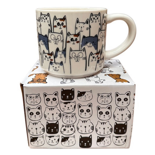 Taza “Gato y Perros”. 400ml