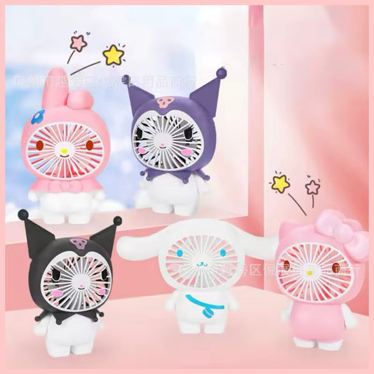 Ventilador “Sanrio”. Cargador USB