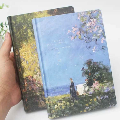 Libreta “Lost Garden”. Hojas con Diseño, 128U 19x14cms