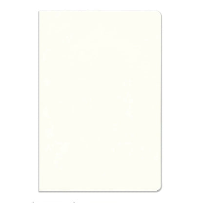 Libreta Cuerina Hojas Blanco Ahuesado. Tamaño A5