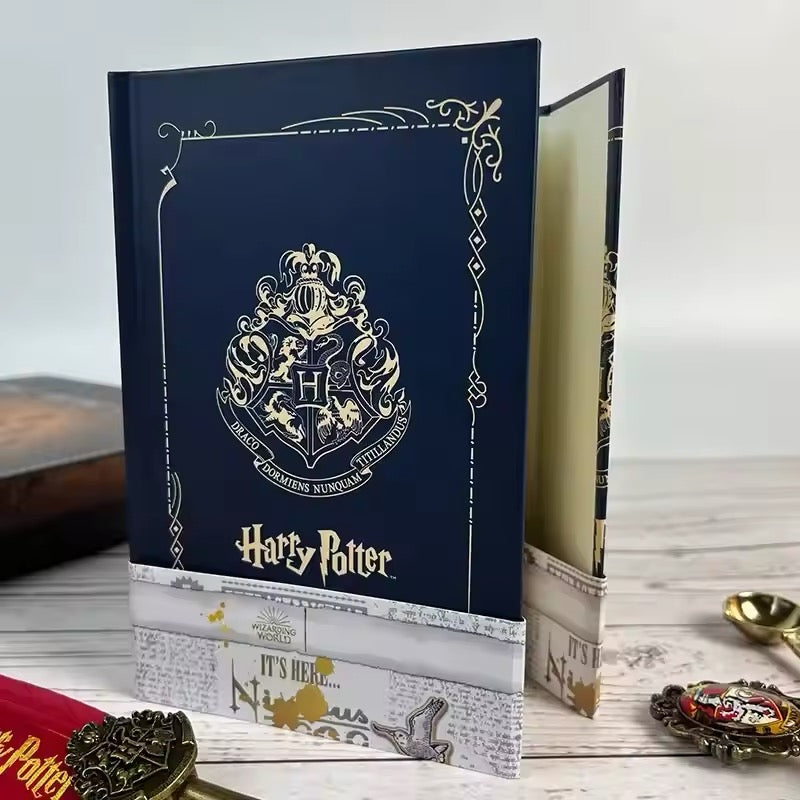 Libreta y Planner tapa dura “Harry Potter”, 96 Hojas con Diseños, 17x12cms