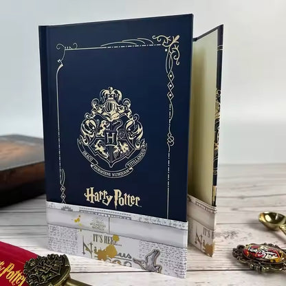 Libreta y Planner tapa dura “Harry Potter”, 96 Hojas con Diseños, 17x12cms