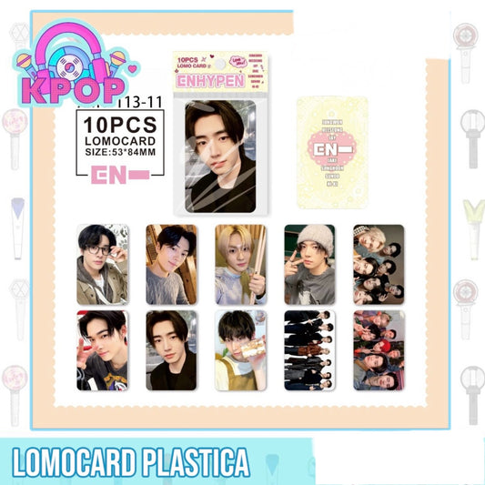 Set 10 Photocards Plásticas “Enhypen”
