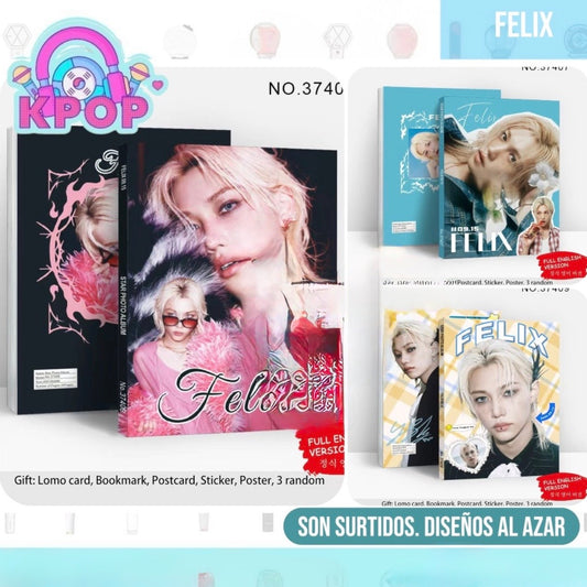 Photobook “Felix Straykids”. 40 Páginas 29x21Cms
