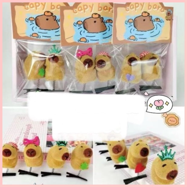 Set 2 pinches “Capybara”