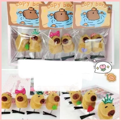 Set 2 pinches “Capybara”