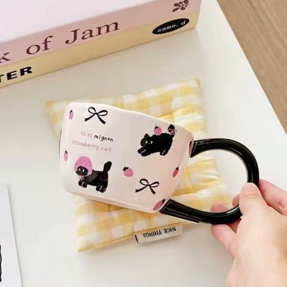 Taza “Gatitos”. Material Cerámica