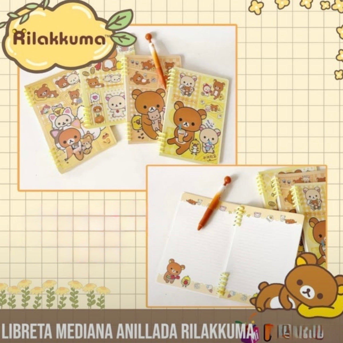 Libreta “Rilakkuma”