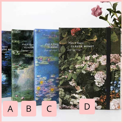 Binder Planner “Claude Monet”. 153 Hojas 22x17cms