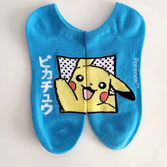 Calcetín “Pikachu Pokémon”. Talla Standard 35-41