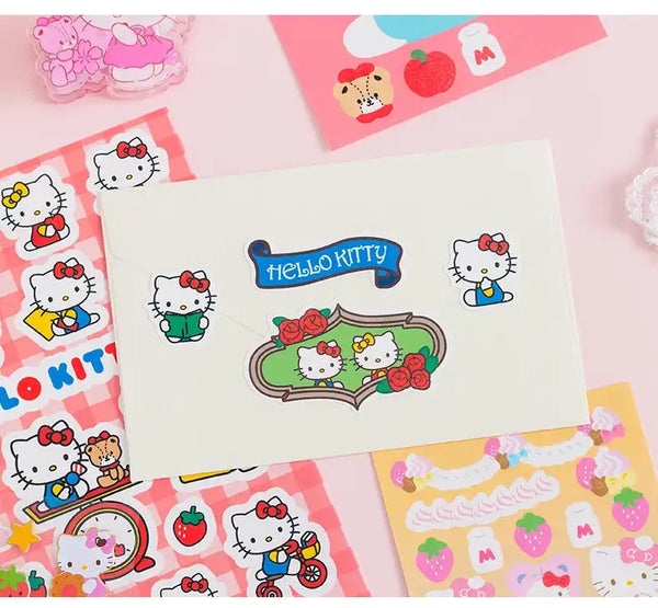 Set de 6 Láminas de Stickers “Sanrio”