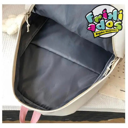 Mochila Multi-Bolsillos Impermeable “Gatito”. 44x32x15cms