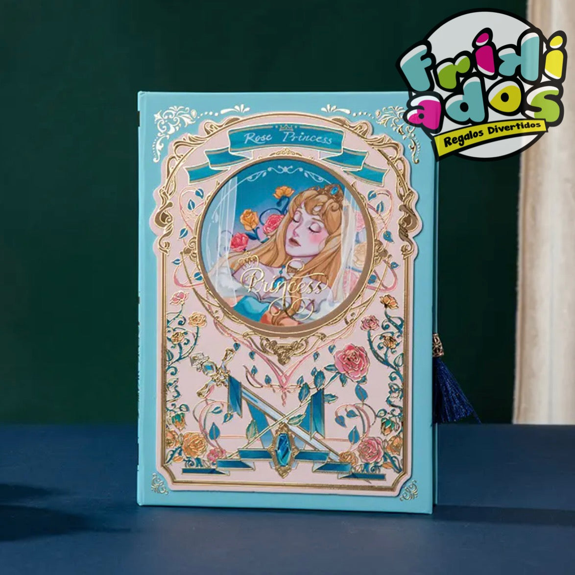 Libreta Tapa Dura “Princesas”. 112Hojas, 17x12cms