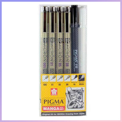 Set Manga Pigma Micrón Basic - Sakura