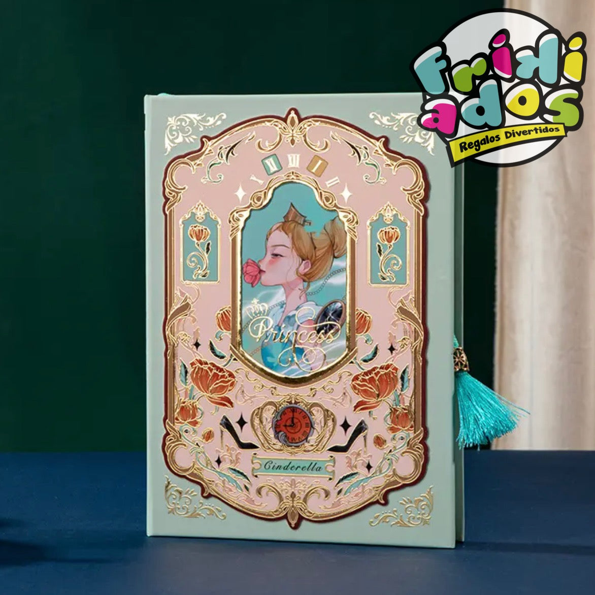 Libreta Tapa Dura “Princesas”. 112Hojas, 17x12cms