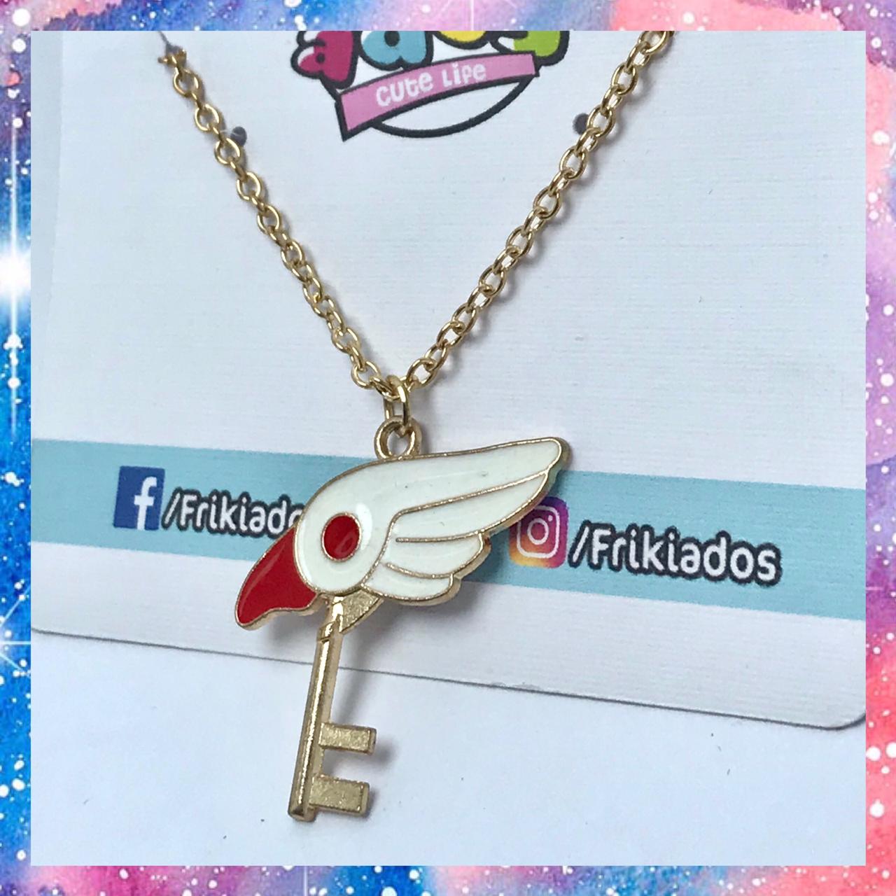 Collar Llave del sello Sakura #2 - Frikiados - Frikiados.cl - Feria Friki - Chile