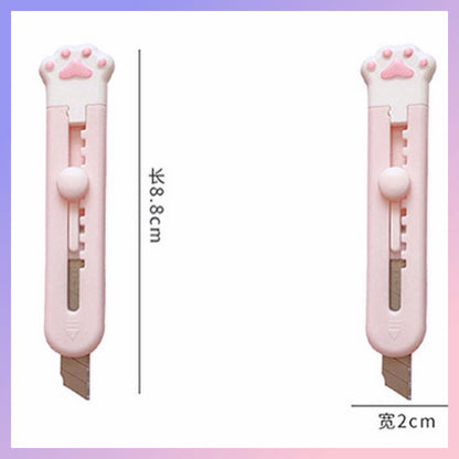Cutter “Gatito 🐱”, con clip sujetador