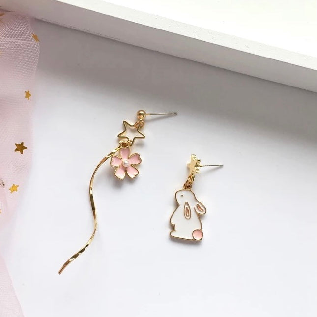 Aros “Conejito Sakura”