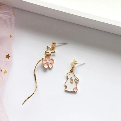 Aros “Conejito Sakura”