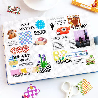 Set 40 Stickers “Patrones Geométricos”