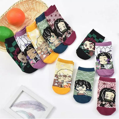 Calcetín “Kimetsu No Yaiba”, algodón (talla standard 35-42)