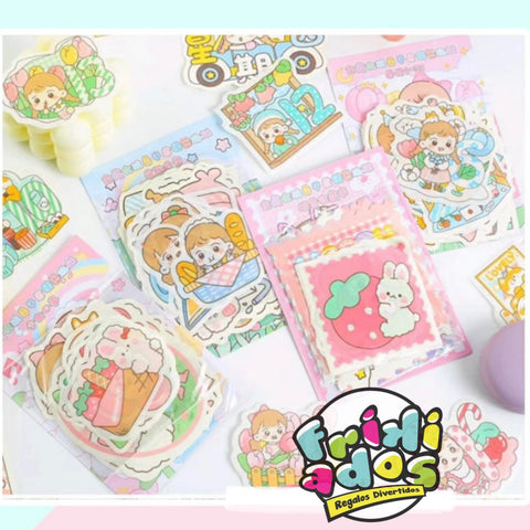 Set 40 Stickers “Kawaii”.