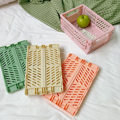 Cajas Organizadoras de escritorio, plegables y apilables 25x10x17cms