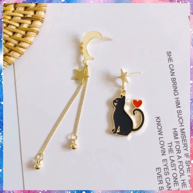 Aros Gatito Luna