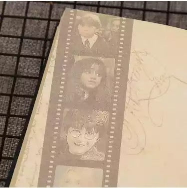 Libreta y Planner tapa dura “Harry Potter”, 96 Hojas con Diseños, 17x12cms