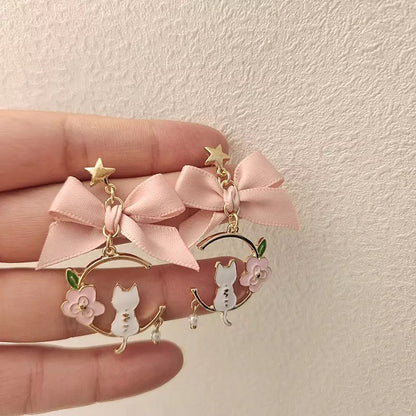 Aros “Gatito Cinta”