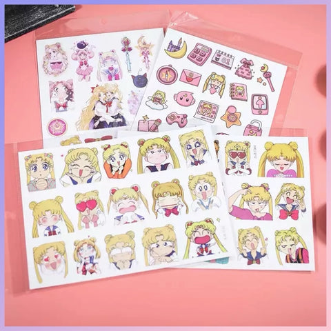Stickers “Sailor Moon”, para cortar con Cutter