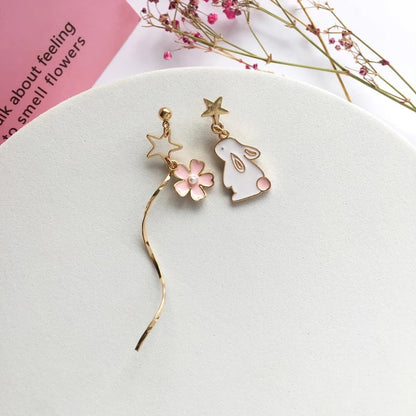 Aros “Conejito Sakura”