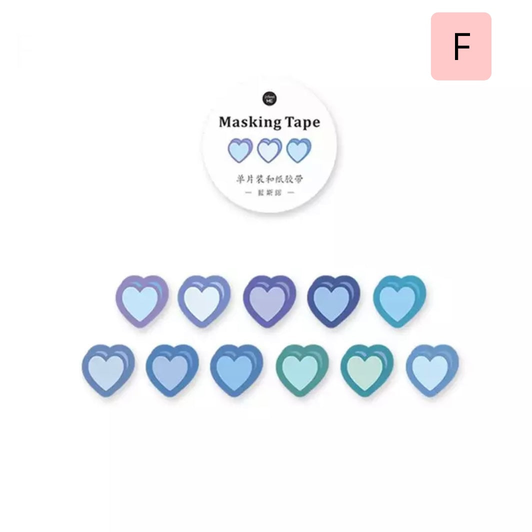 Washi Tape “Corazones” 100 PCS