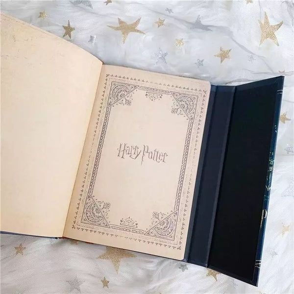 Libreta y Planner tapa dura “Harry Potter”, 96 Hojas con Diseños, 17x12cms