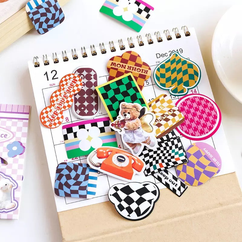 Set 40 Stickers “Patrones Geométricos”