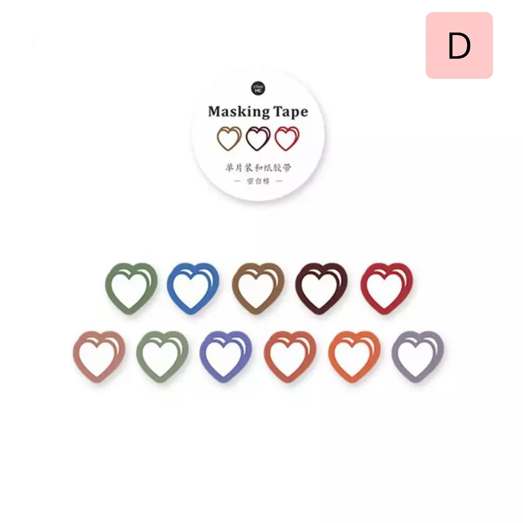 Washi Tape “Corazones” 100 PCS
